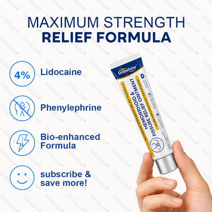 🔥 Dobshow® Hemorrhoid & Fissure Relief Ointment