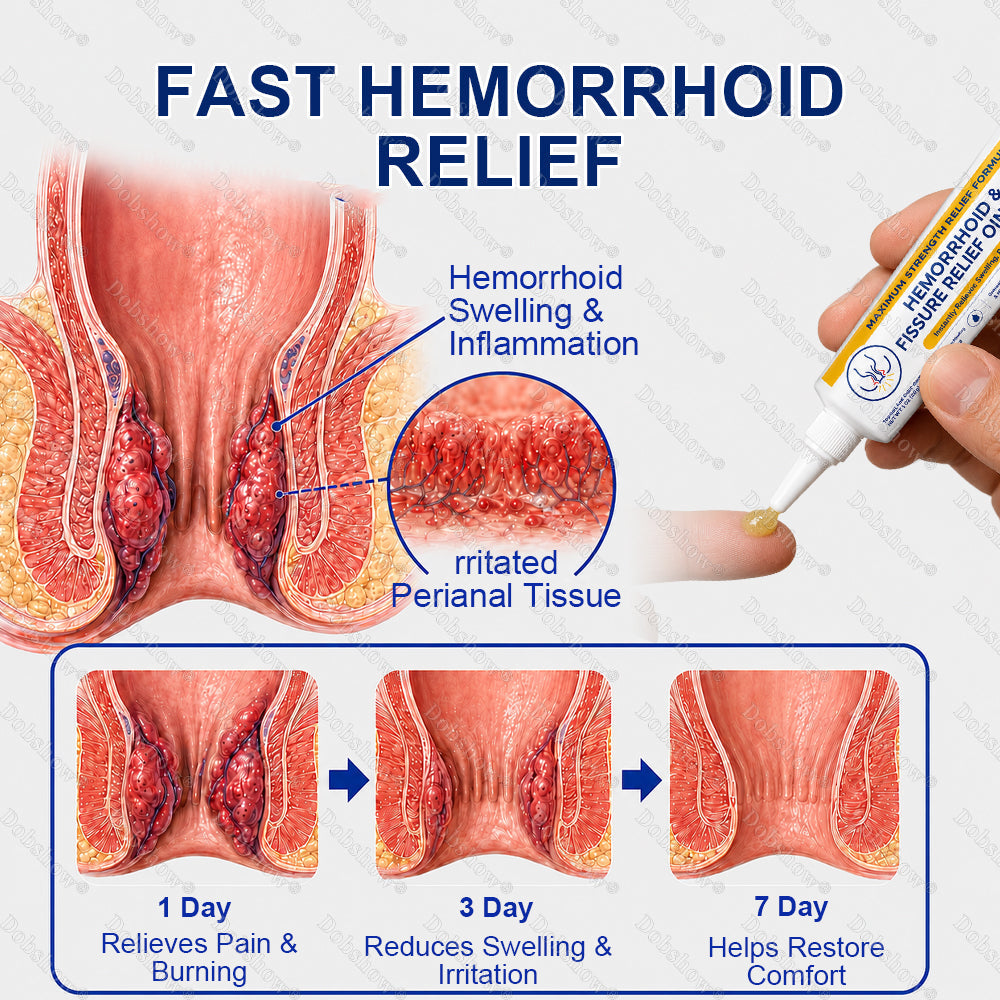 🔥 Dobshow® Hemorrhoid & Fissure Relief Ointment