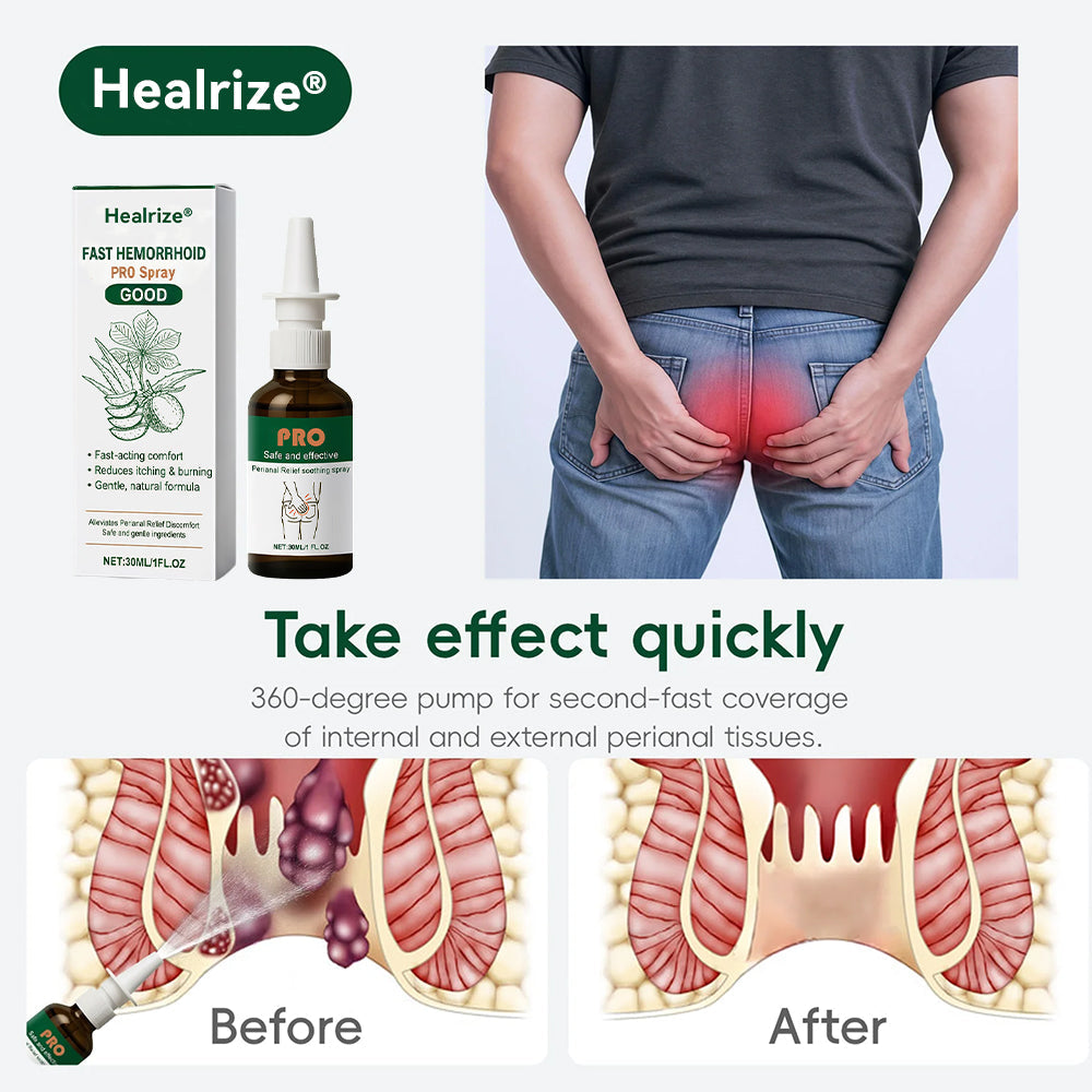 🥳2026 Special Offer🥳 Healrize® Fast Haemorrhoid PRO Spray