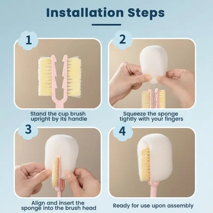 MCOIKY® 5-in-1 Bottle & Straw Cleaning Brush