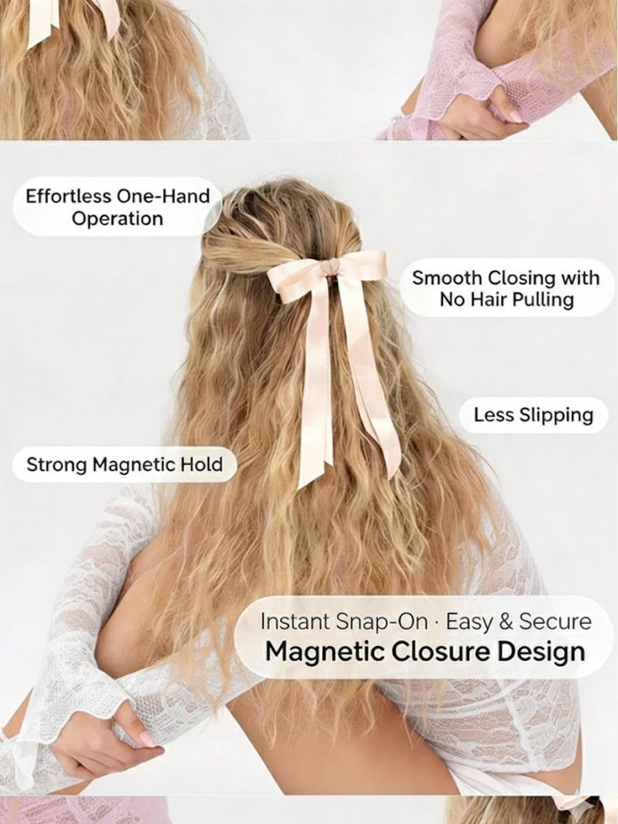 MCOIKY®Magnetic Ribbon Hairpin