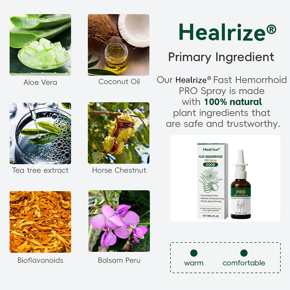 Healrize® Fast Hemorrhoid PRO Spray