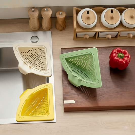 Smart Triangular Sink Strainer Basket