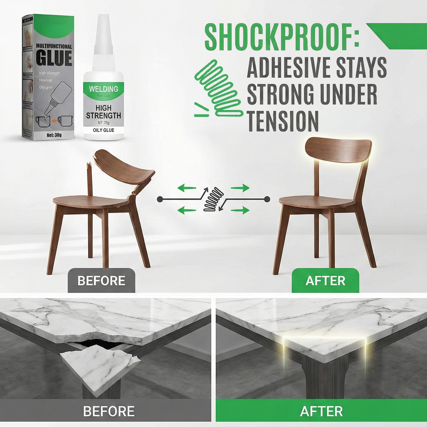 Multipurpose Super Glue 𝐖𝐞𝐥𝐝𝐢𝐧𝐠 𝐇𝐢𝐠𝐡-𝐬𝐭𝐫𝐞𝐧𝐠𝐭𝐡 𝐎𝐢𝐥𝐲 𝐆𝐥𝐮𝐞