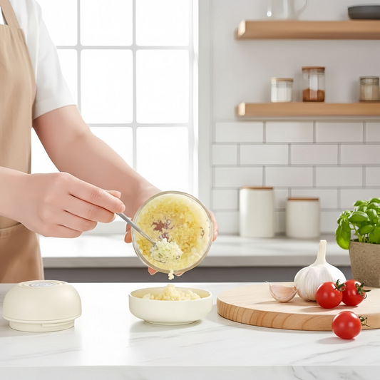 USB Rechargeable Electric Mini Garlic Chopper