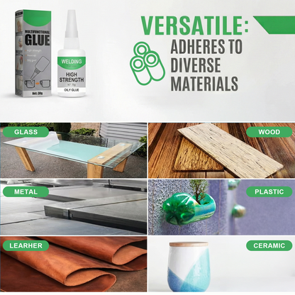 Multipurpose Super Glue 𝐖𝐞𝐥𝐝𝐢𝐧𝐠 𝐇𝐢𝐠𝐡-𝐬𝐭𝐫𝐞𝐧𝐠𝐭𝐡 𝐎𝐢𝐥𝐲 𝐆𝐥𝐮𝐞