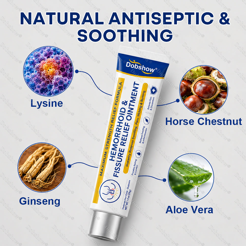 🔥 Dobshow® Hemorrhoid & Fissure Relief Ointment