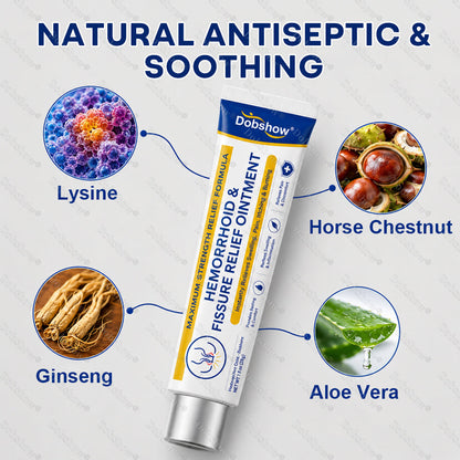 🔥 Dobshow® Hemorrhoid & Fissure Relief Ointment