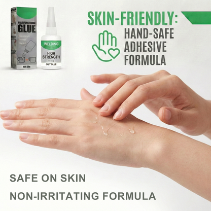 Multipurpose Super Glue 𝐖𝐞𝐥𝐝𝐢𝐧𝐠 𝐇𝐢𝐠𝐡-𝐬𝐭𝐫𝐞𝐧𝐠𝐭𝐡 𝐎𝐢𝐥𝐲 𝐆𝐥𝐮𝐞