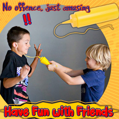 Prank Squeeze Ketchup Bottle – Realistic Fake Tomato Sauce Gag Toy for Funny Tricks & Party Jokes