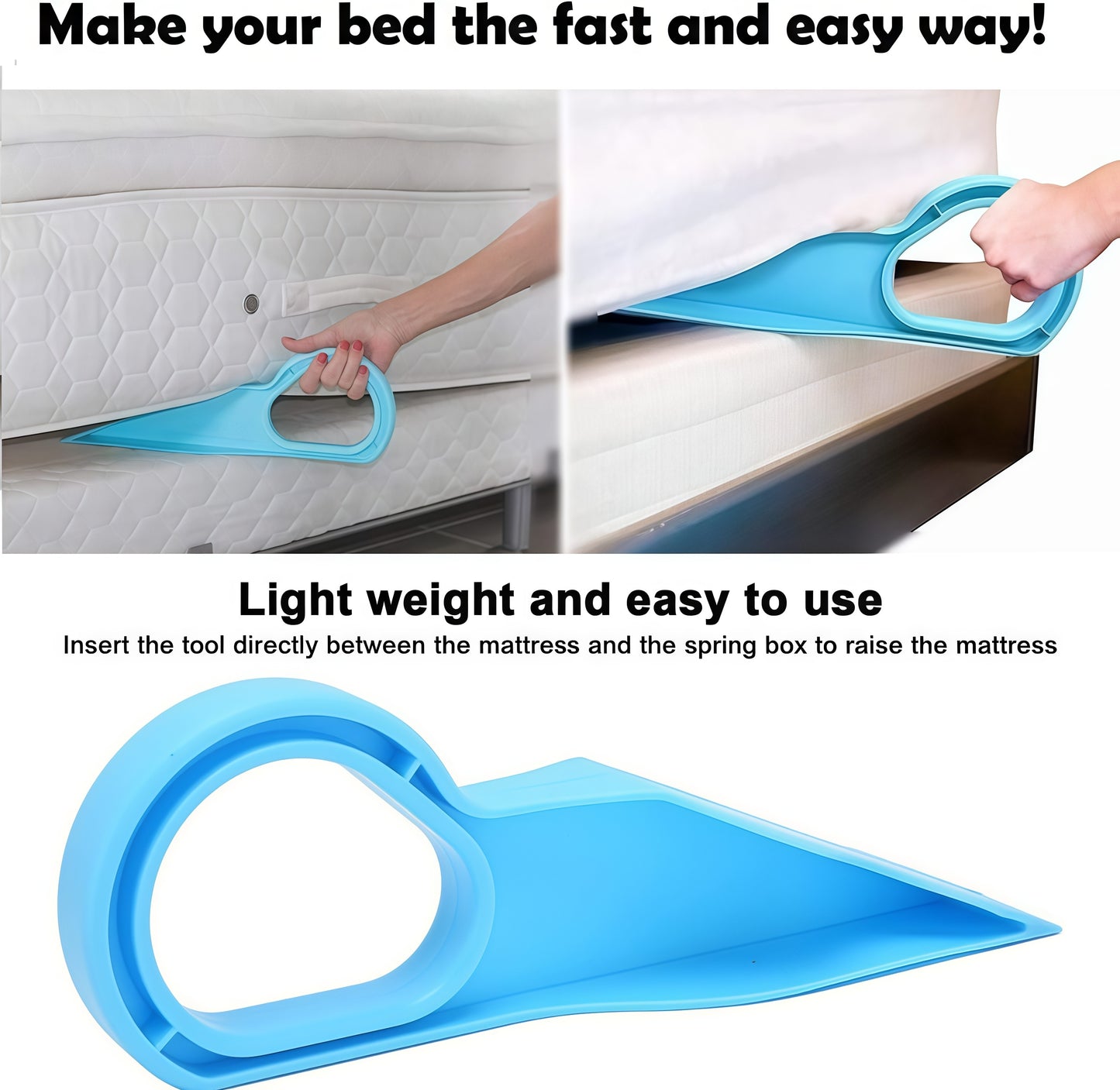 MCOIKY® Mattress Lifter Tool 2 In 1 Bedsheet Tucker Tool🎉