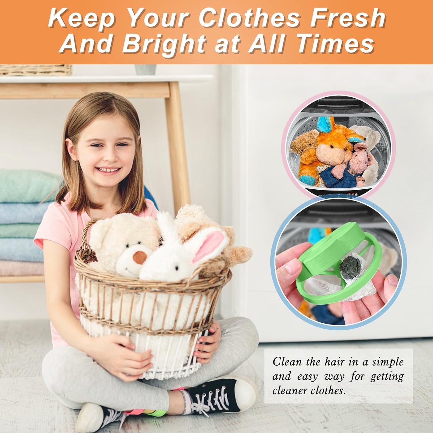 MCOIKY® Laundry Pet Hair Catcher