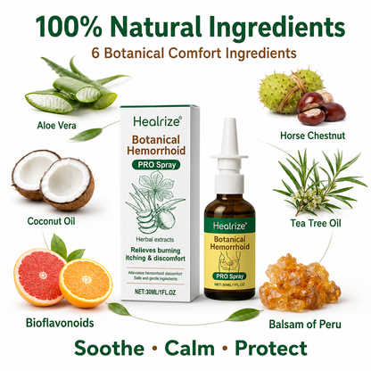 Healrize® Botanical Hemorrhoid PRO Spray