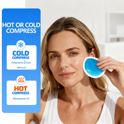 Reusable Hot & Cold Gel Compress Pad – Instant Target Relief for Pain & Swelling
