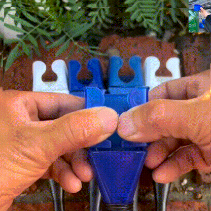 MCOIKY® Flexible Hands-Free No-Spill Liquid Funnel with Clip Lock